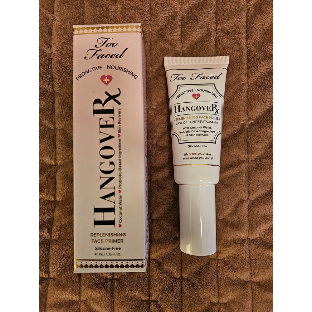 NIB Too Faced HangoveRx Replenishing Face Primer 40mL/1.35fl.oz.